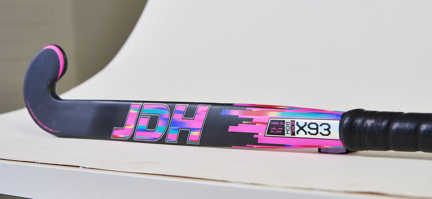 X93 Extra Low Bow - Glitch Field Hockey Stick
