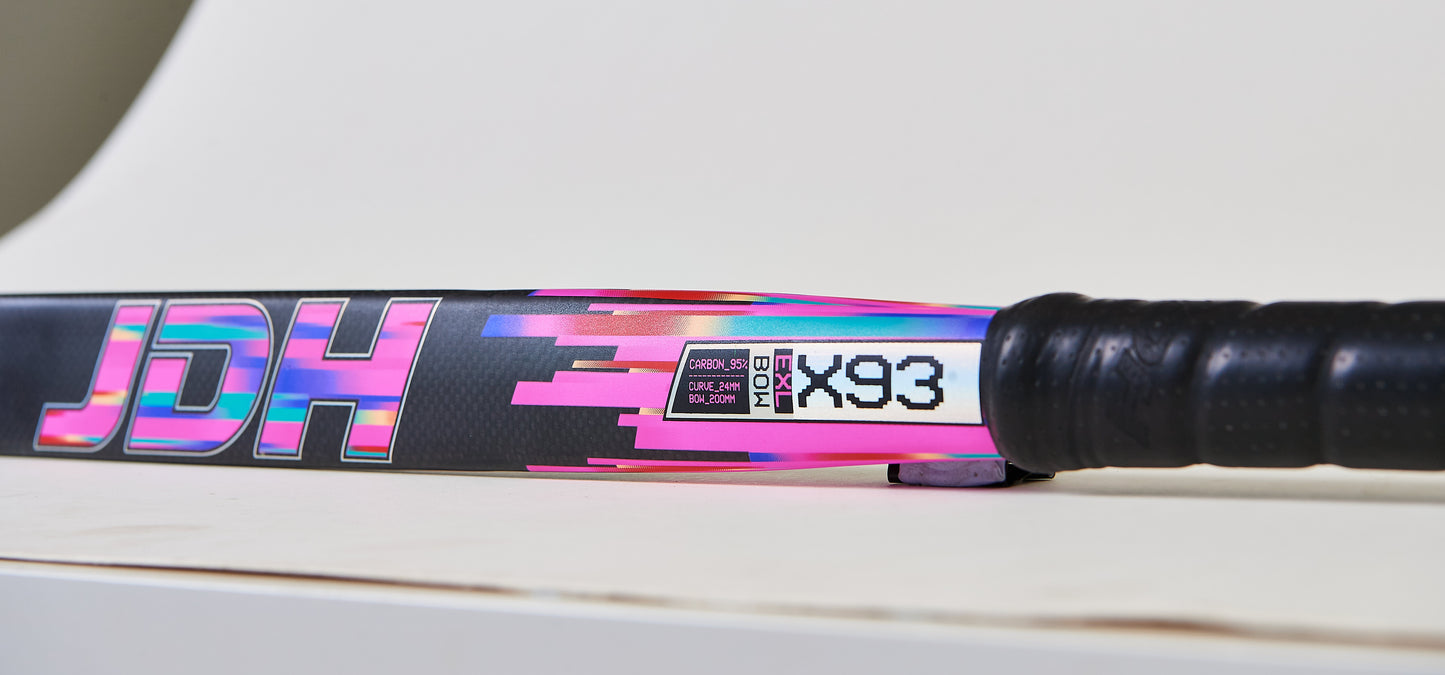 X93 Extra Low Bow - Glitch Field Hockey Stick