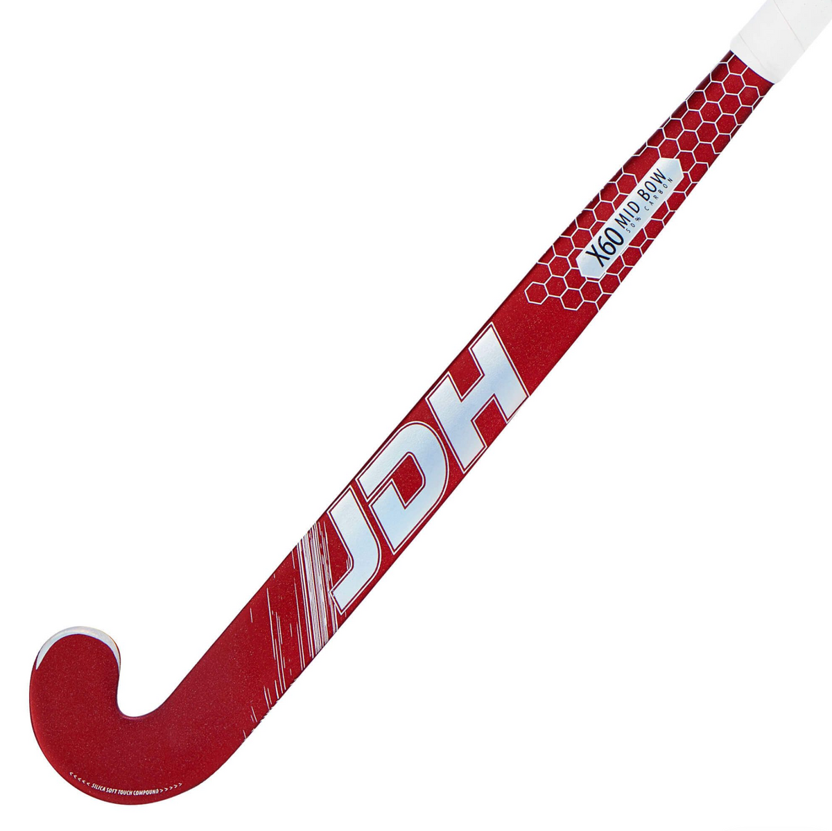 X60 Mid Bow Red - Field Hockey Stick